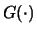 $G(\cdot)$